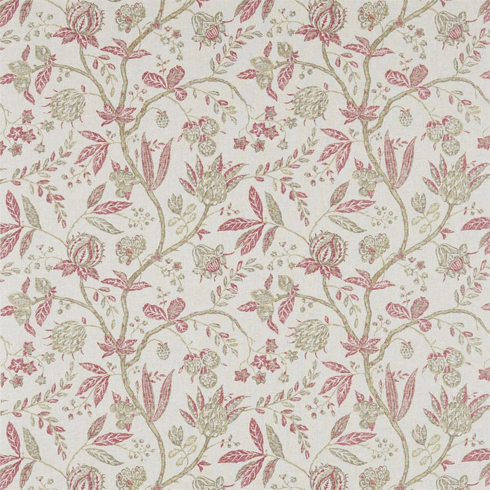 Sanderson Solaine Russet/Cream 223975 Fabric DFAB223975