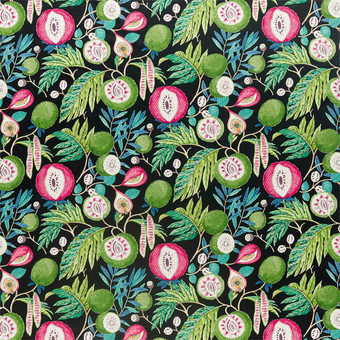 Sanderson Jackfruit Tropical/Ink 226560 Fabric DGLA226560