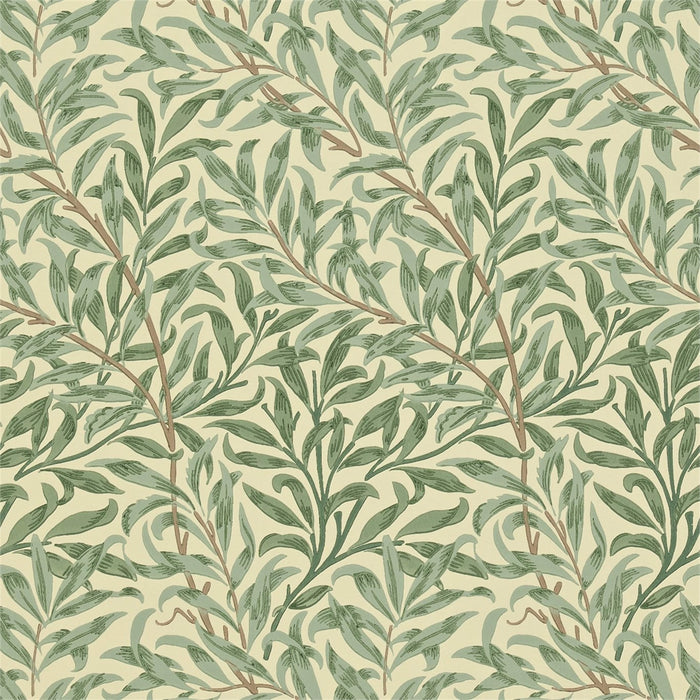 Morris & Co Willow Boughs Light Green WB101 Wallpaper DGW1WB101