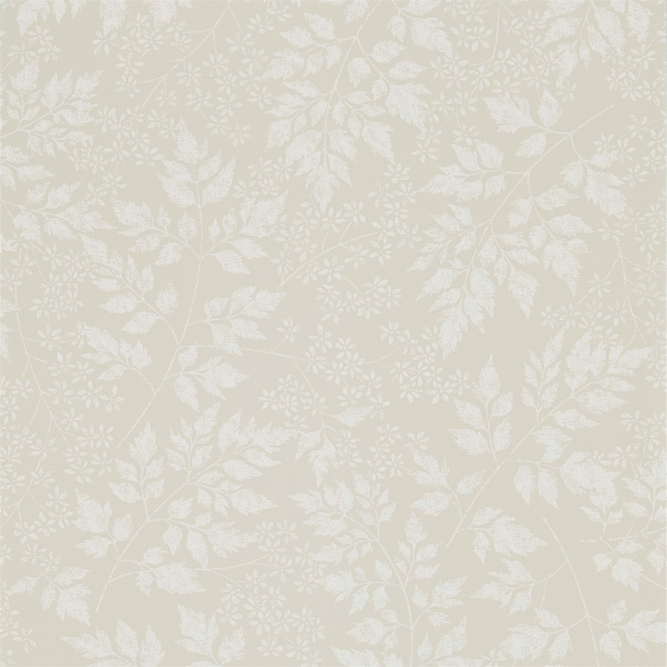 Sanderson Spring Leaves Barley 216374 Wallpaper DHPO216374