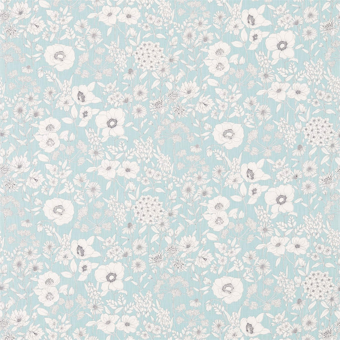 Sanderson Maelee Teal 226356 Fabric DHPO226356