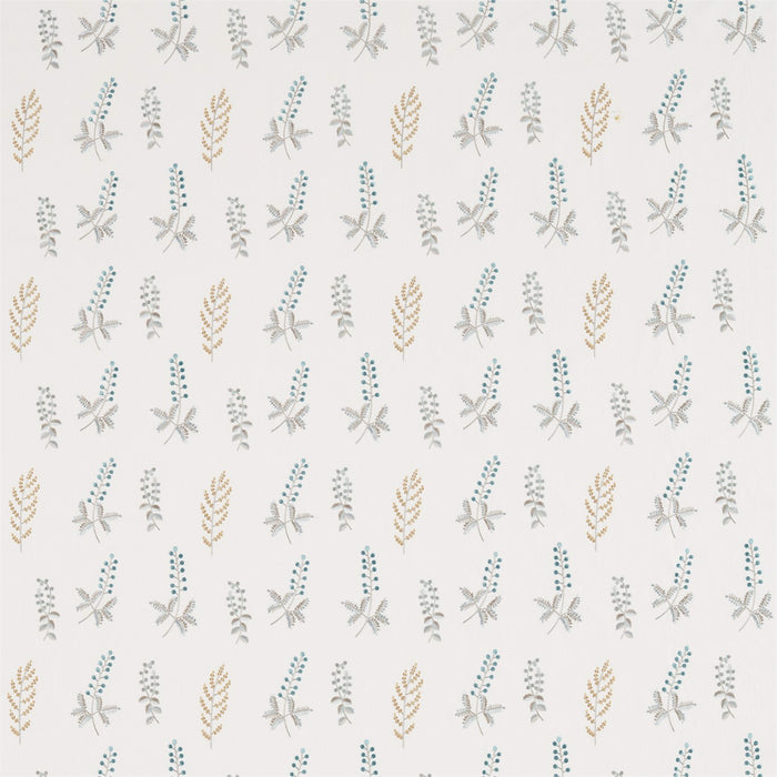 Sanderson Bilberry Dijon/Teal 236424 Fabric DHPO236424