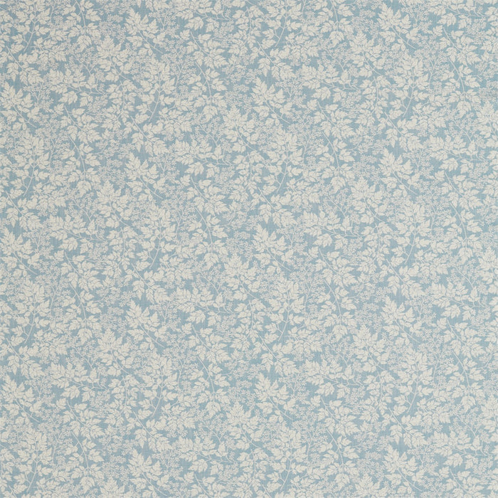 Sanderson Spring Leaves Denim 236460 Fabric DHPU236460