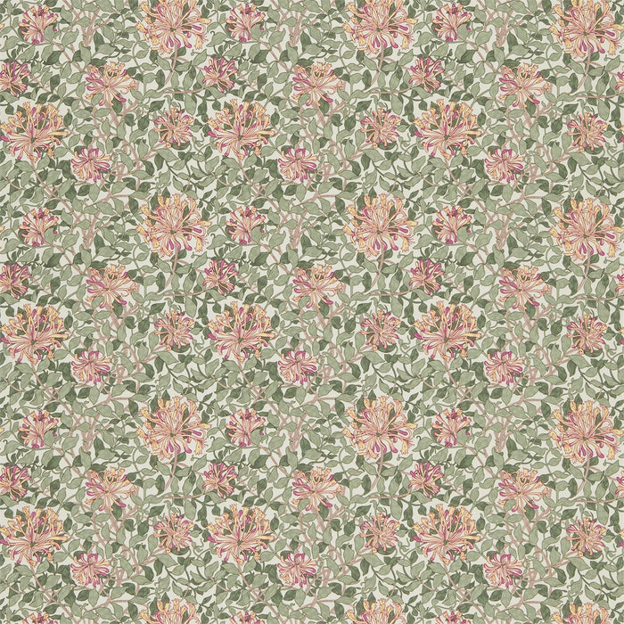 Morris & Co Fruit Cerise/Sage HS201 Fabric DJA1HS201