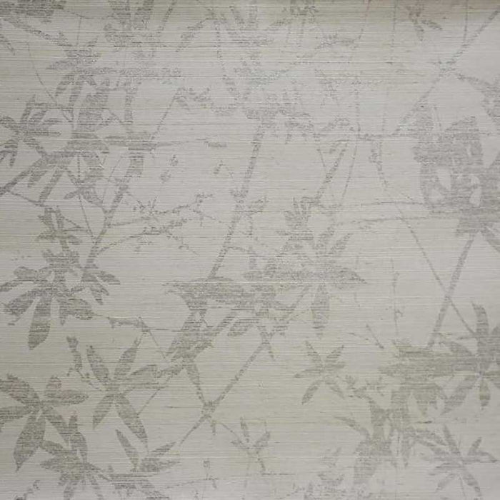 York Sylvan Silver/White Wallpaper DL2951