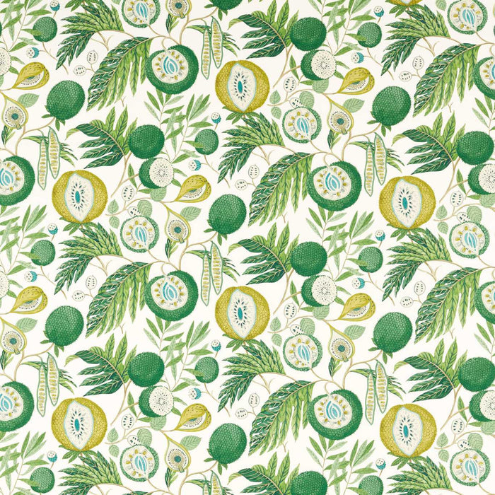 Sanderson Jackfruit Botanical Green 226935 Fabric DLUM226935