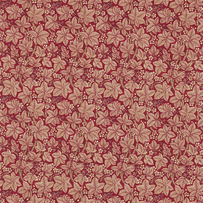 Morris & Co Bramble Wine/Thyme 224465 Fabric DM3P224465