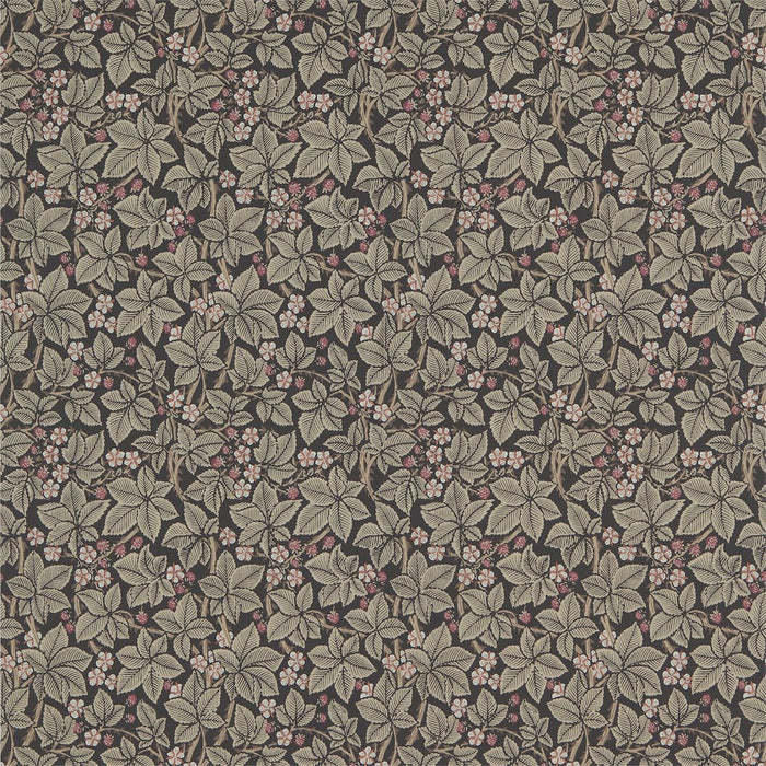 Morris & Co Bramble Charcoal 214699 Wallpaper DM3W214699