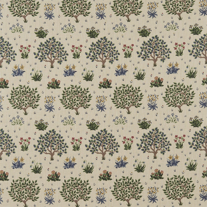 Morris & Co Orchard Forest/Indigo 220306 Fabric DM6F220306