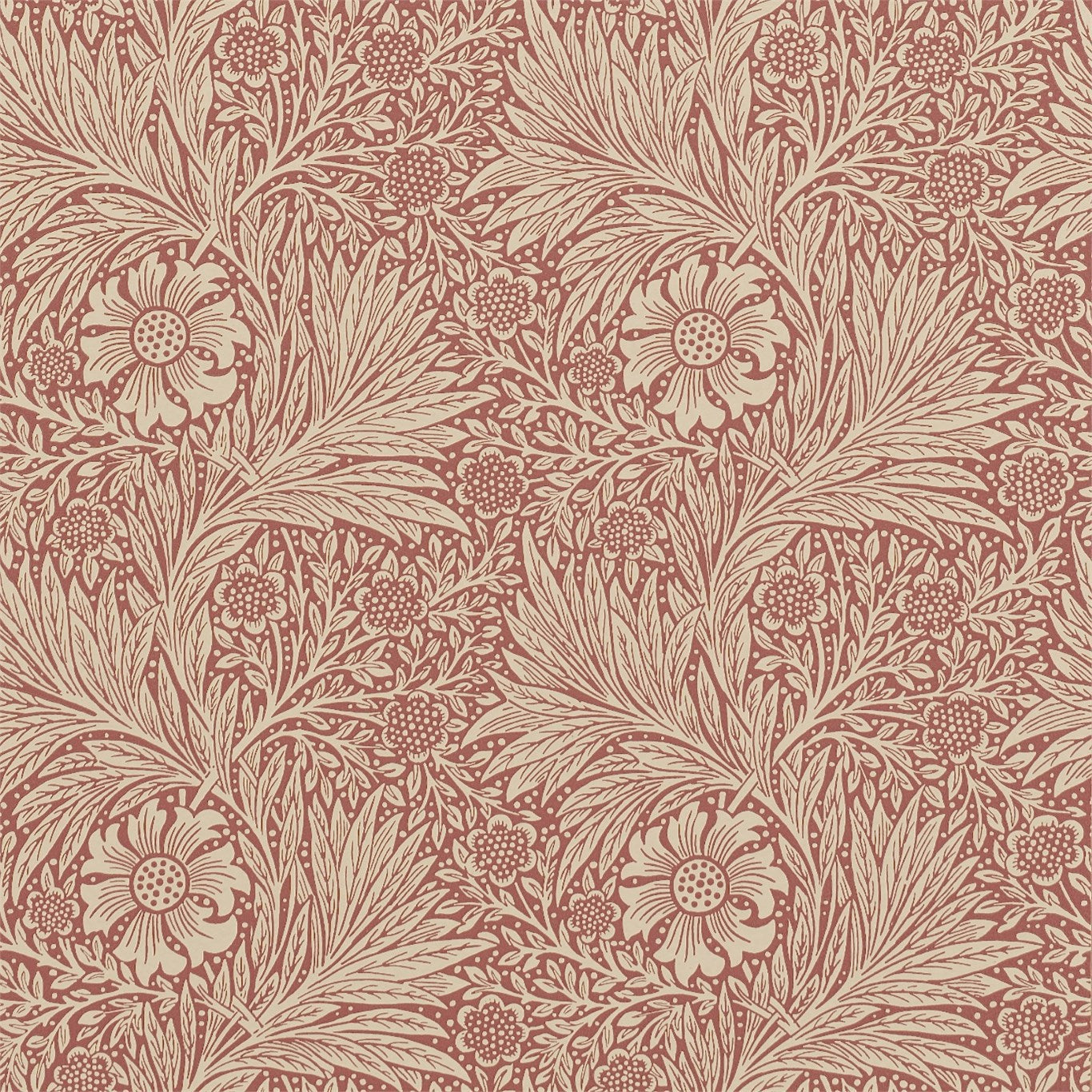 Morris & Co Marigold Brick 210367 Wallpaper DM6P210367