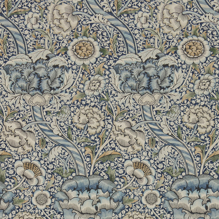 Morris & Co Wandle Blue/Stone 216422 Wallpaper DMA4216422