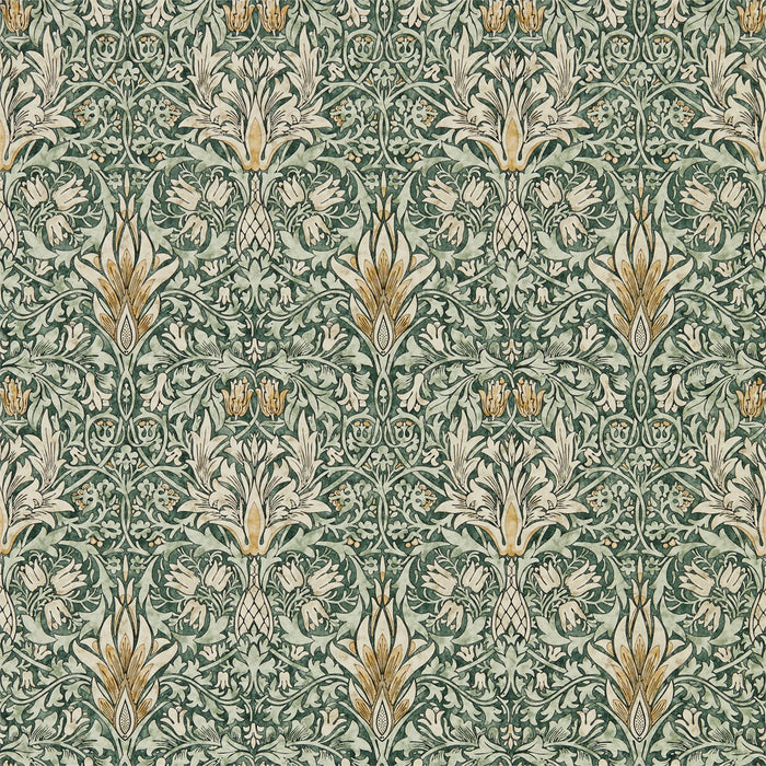 Morris & Co Snakeshead Forest/Thyme 216427 Wallpaper DMA4216427