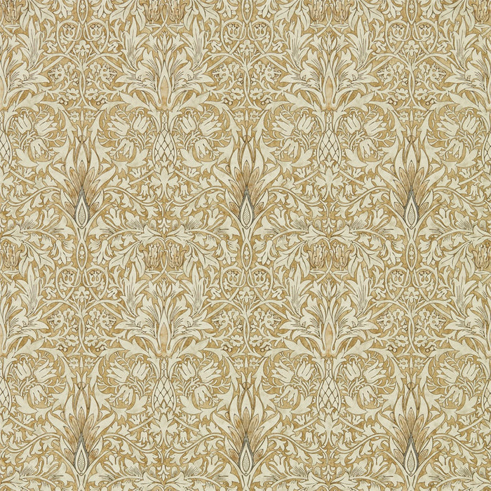 Morris & Co Snakeshead Gold/Linen 216429 Wallpaper DMA4216429