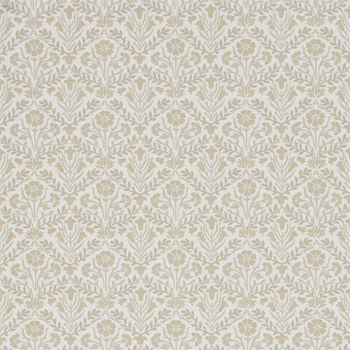 Morris & Co Morris Bellflowers Linen/Cream 216437 Wallpaper DMA4216437