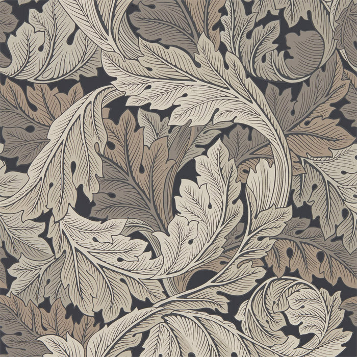 Morris & Co Acanthus Charcoal/Grey 216442 Wallpaper DMA4216442