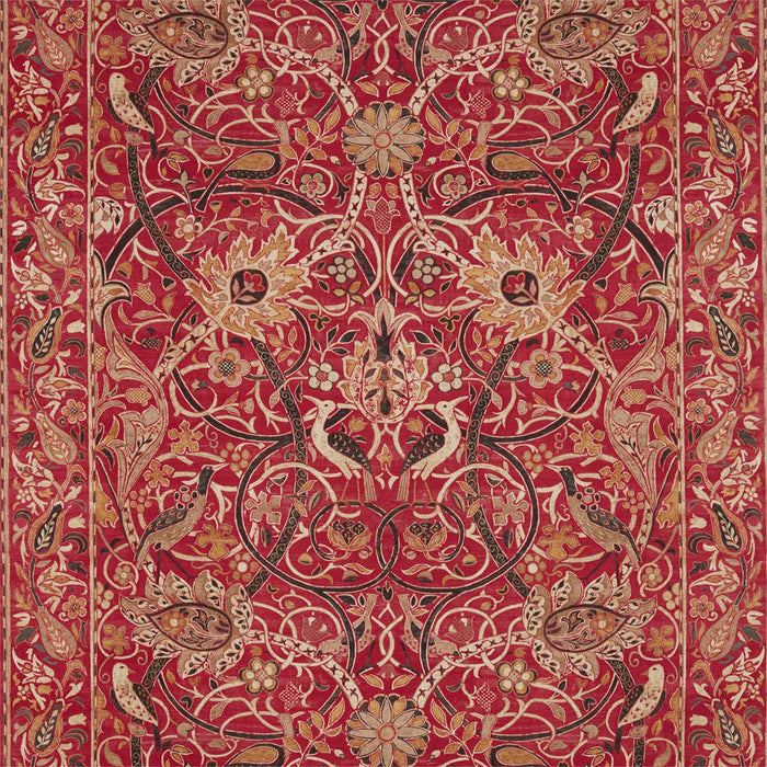 Morris & Co Bullerswood Paprika/Gold 226392 Fabric DMA4226392