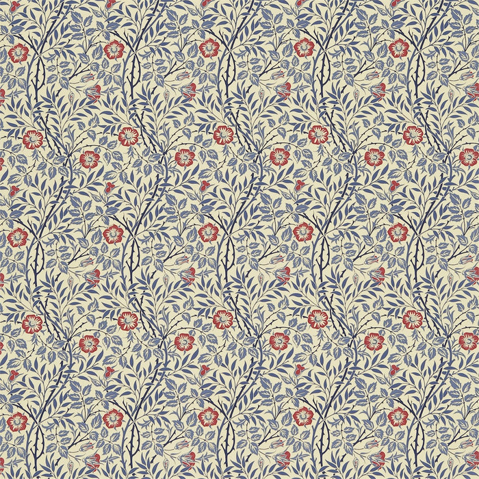 Morris & Co Sweet Briar Blue 30202 Fabric DMC130202