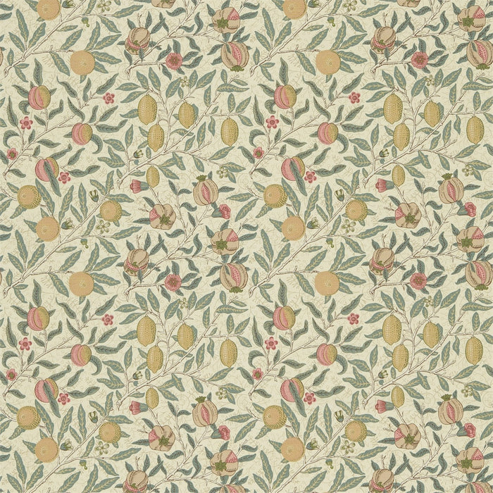 Morris & Co Fruit Willow Green/Slate FU205 Fabric DMC1FU205