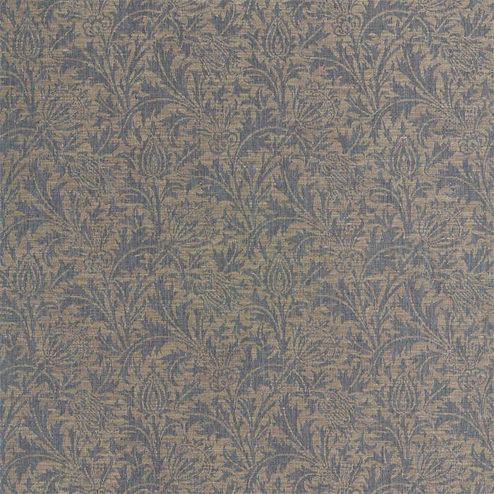 Morris & Co Thistle Weave Slate 236845 Fabric DMLF236845