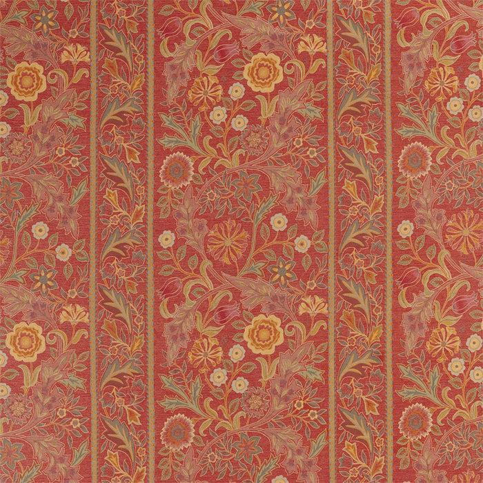 Morris & Co Wilhelmina Weave Rust 236849 Fabric DMLF236849