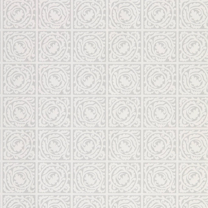 Morris & Co Pure Scroll Lightish Grey 216544 Wallpaper DMPN216544