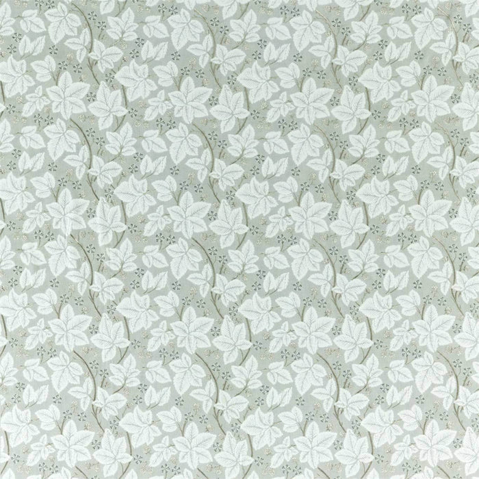 Morris & Co Pure Bramble Embroidery Lightish Grey 236622 Fabric DMPN236622