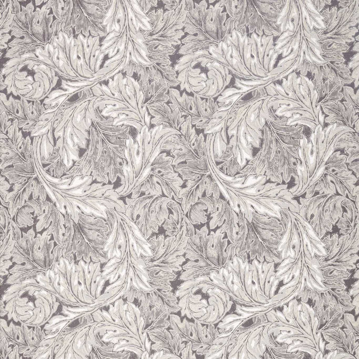 Morris & Co Pure Acanthus Weave Inky Grey 236626 Fabric DMPN236626