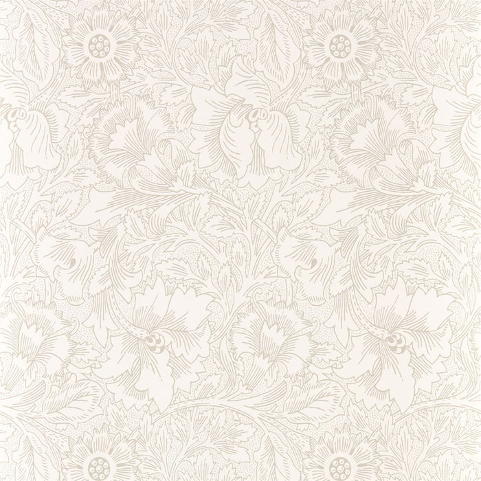 Morris & Co Pure Acorn Ecru/Stone 216034 Wallpaper DMPU216034