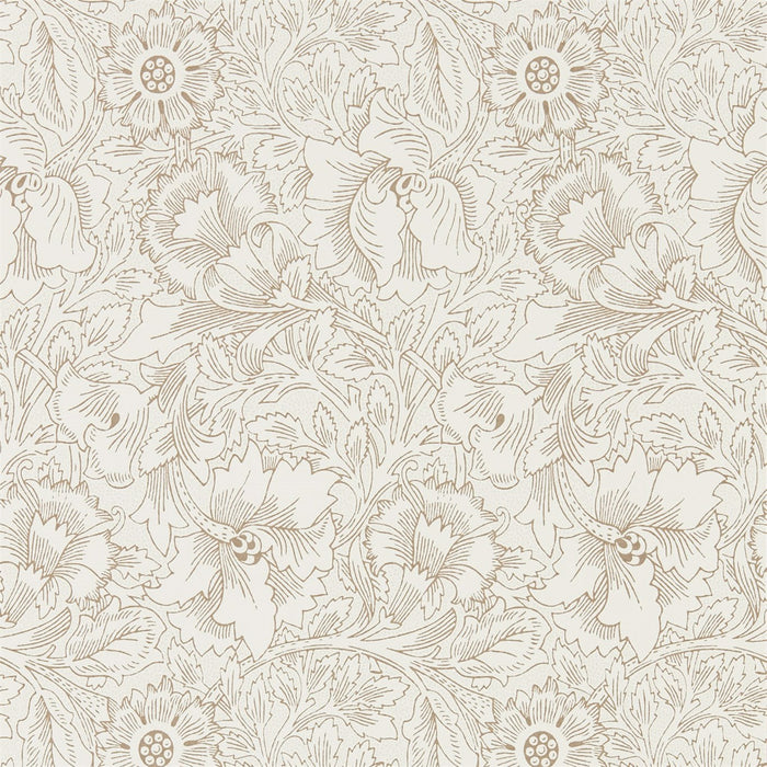 Morris & Co Pure Acorn Cream/Gold 216035 Wallpaper DMPU216035