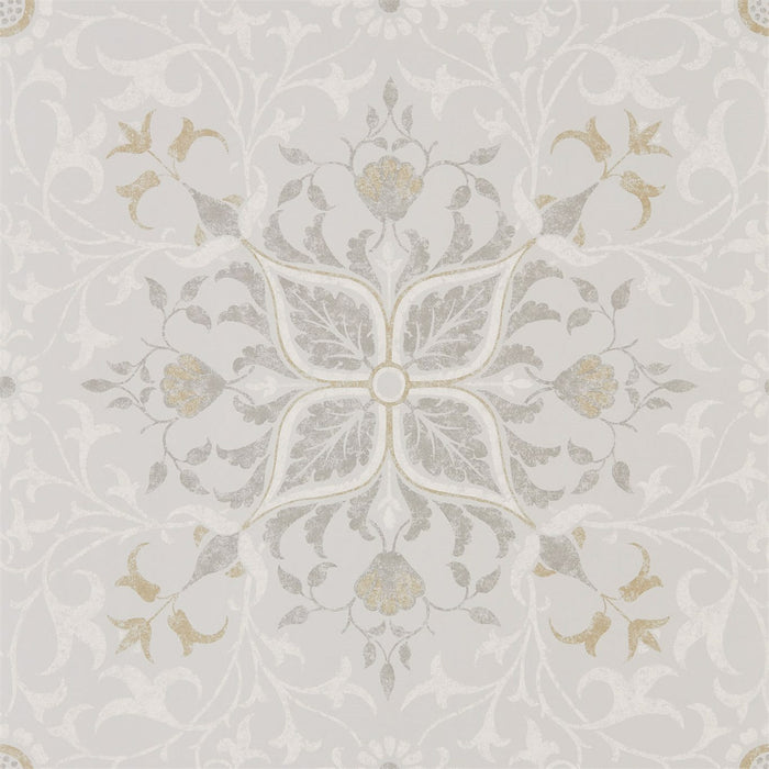 Morris & Co Pure Net Ceiling Stone/Chalk 216037 Wallpaper DMPU216037