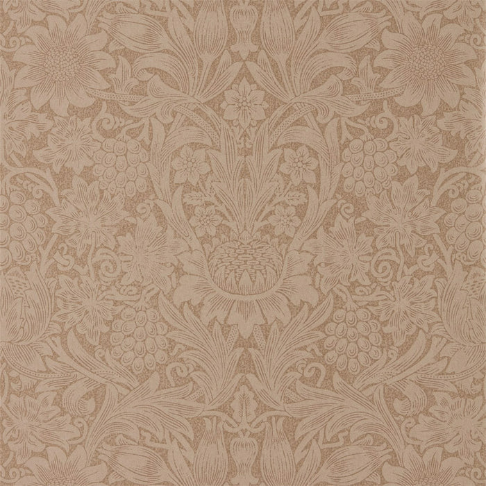 Morris & Co Pure Sunflower Copper/Russet 216046 Wallpaper DMPU216046