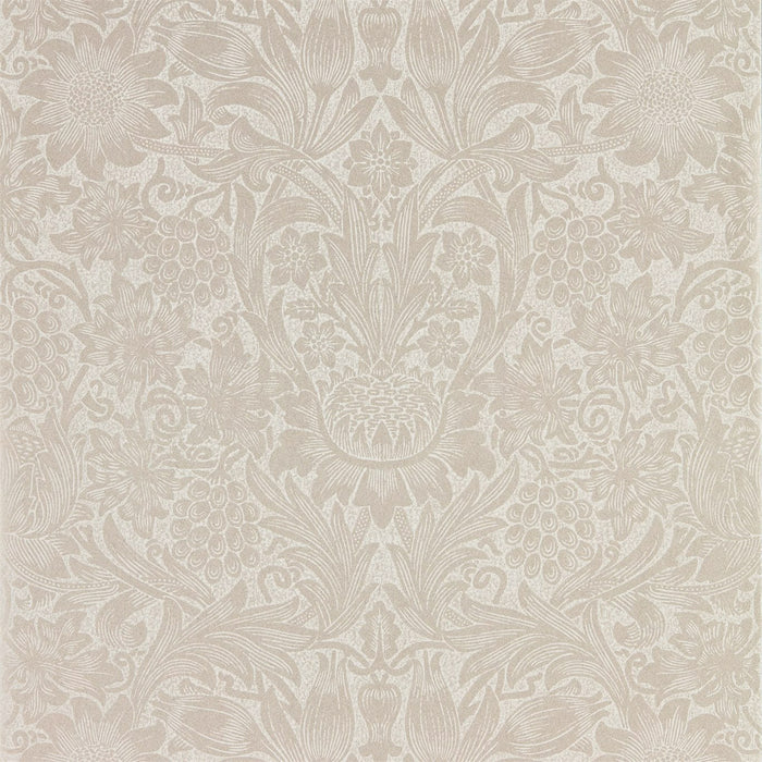 Morris & Co Pure Sunflower Pearl/Ivory 216048 Wallpaper DMPU216048