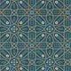 Morris & Co Brophy Trellis Deep Teal 216699 Wallpaper DMSW216699