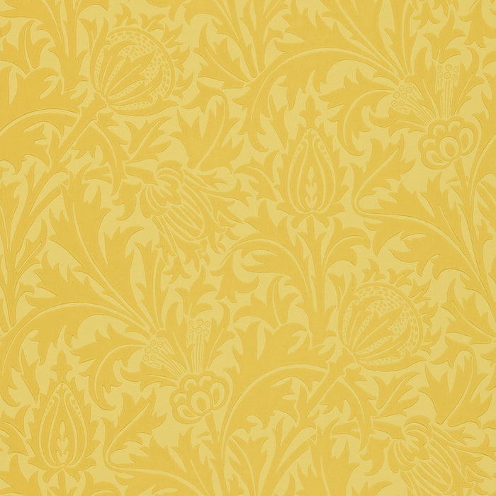 Morris & Co Thistle Gold TY103 Wallpaper DMY1TY103