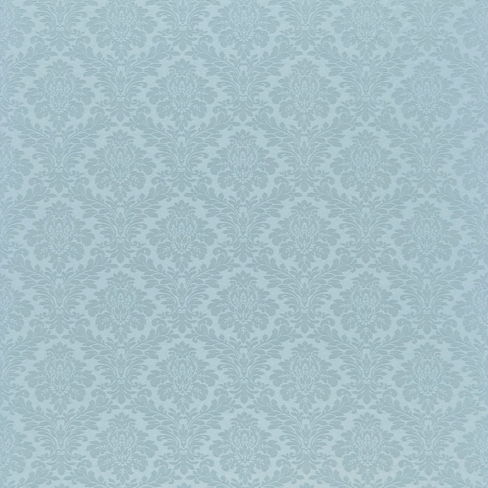 Sanderson Lymington Damask Sky Blue LD319 Fabric DNLMLD319