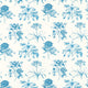 Sanderson Etchings & Roses China/ Blue 226869 Fabric DOSF226869