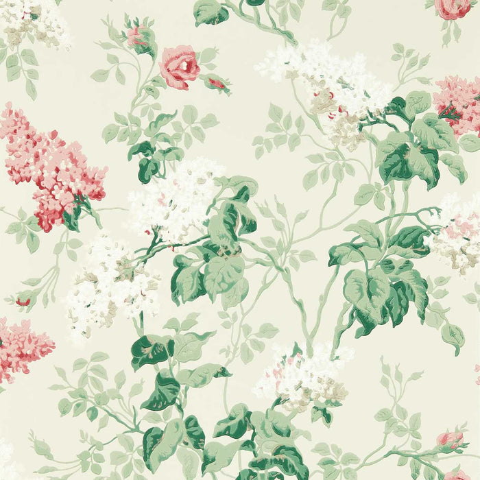 Sanderson Sommerville Blush/Grey Birch 217050 Wallpaper DOSW217050