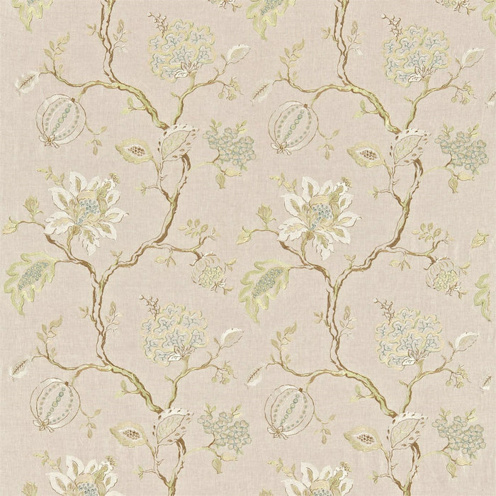 Sanderson Hadham Embridery Pearl/ Linen 232093 Fabric DRCH232093