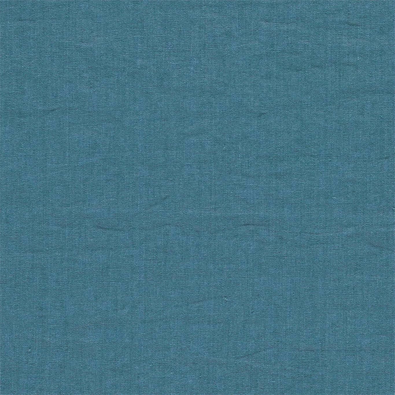 Sanderson Rue Linen Petrol 237055 Fabric DRLC237055