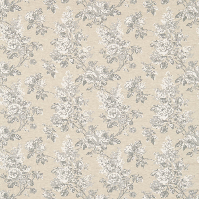 Sanderson Sorilla Damask Silver/Linen 234346 Fabric DSOR234346