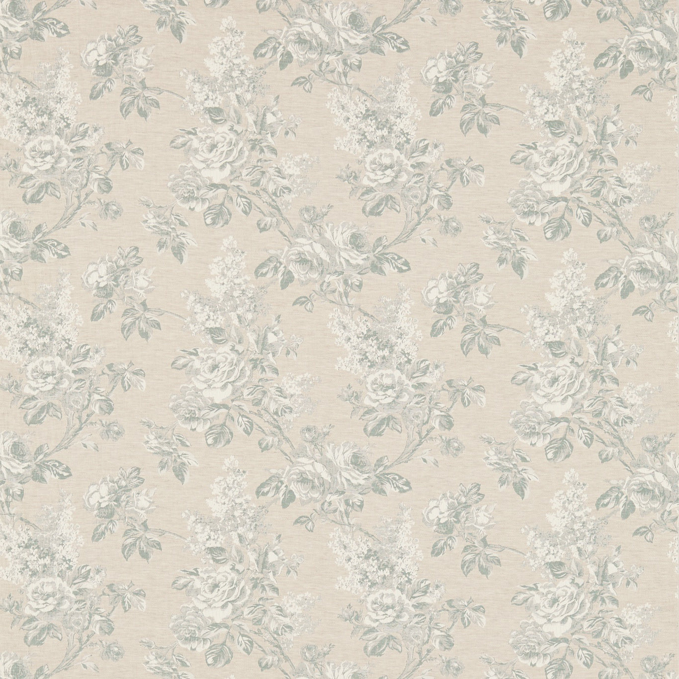 Sanderson Sorilla Damask Eggshell/Linen 234349 Fabric DSOR234349