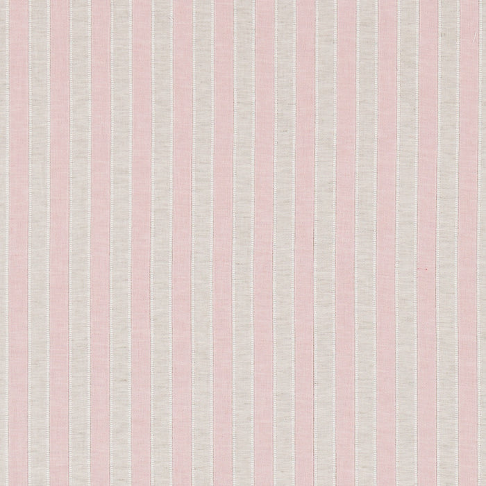 Sanderson Sorilla Stripe Shell Pink/Linen 234359 Fabric DSOR234359