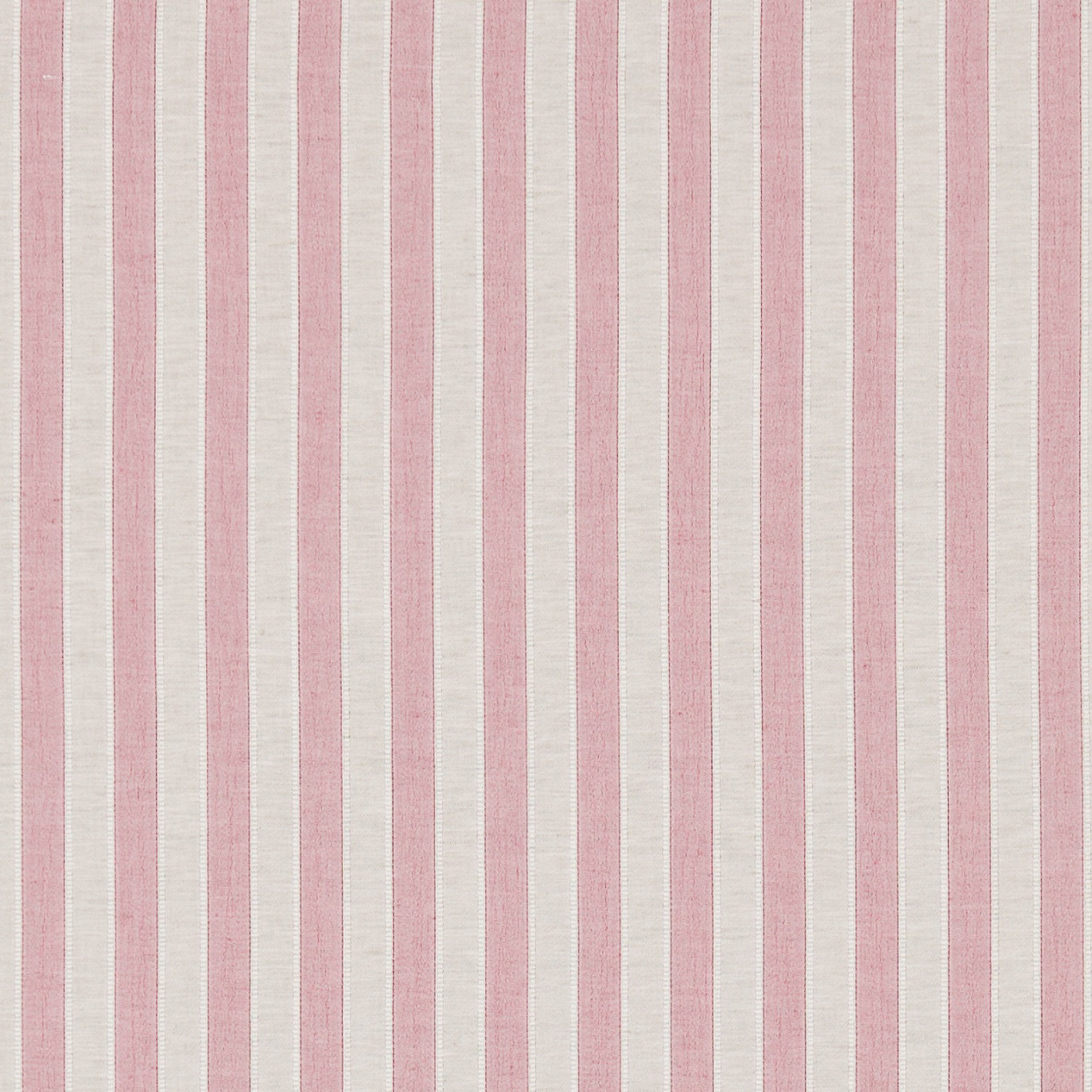 Sanderson Sorilla Stripe Rose/Linen 234360 Fabric DSOR234360