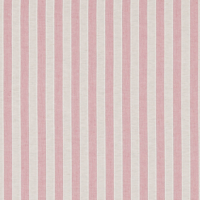 Sanderson Sorilla Stripe Rose/Linen 234360 Fabric DSOR234360