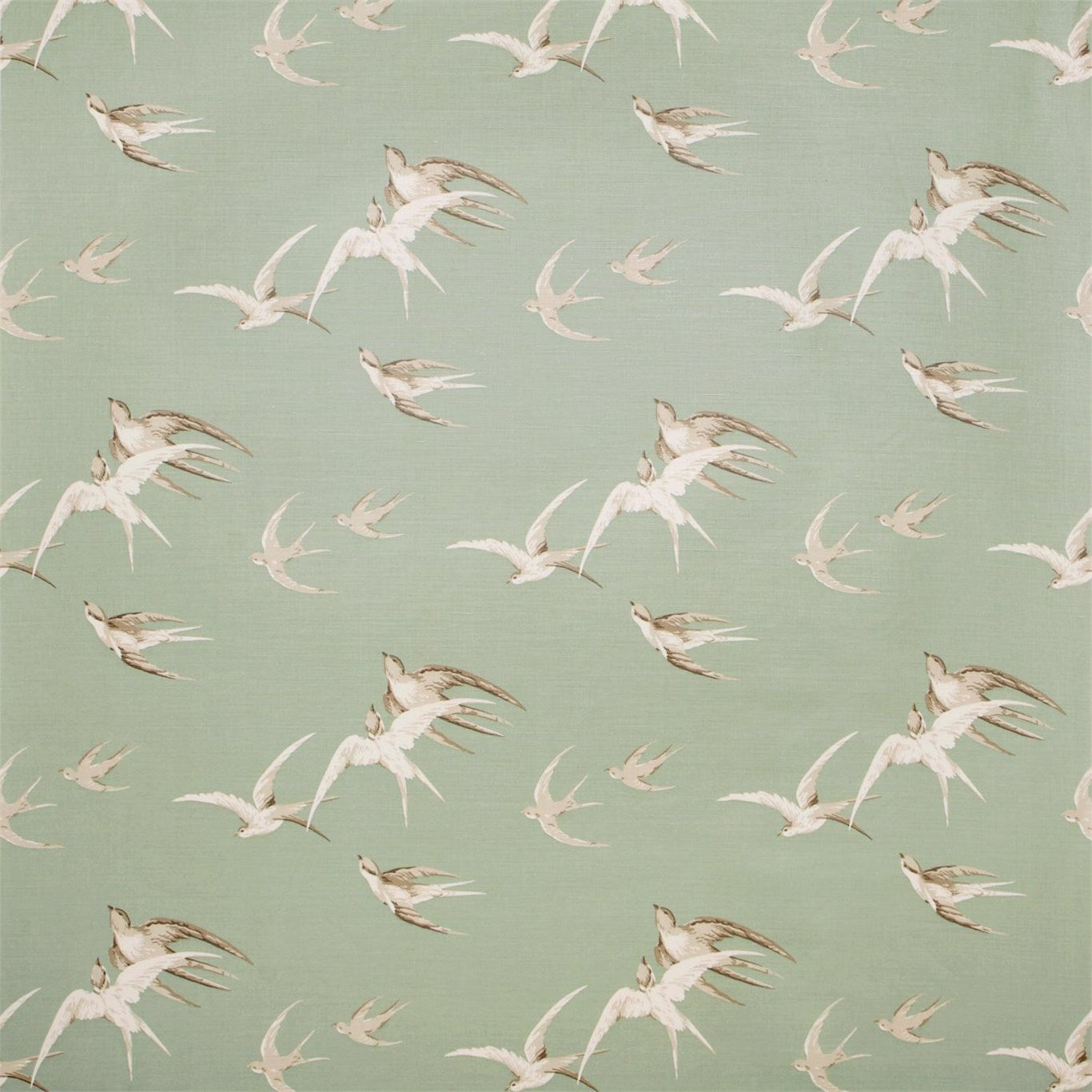 Sanderson Swallows Pebble SW202 Fabric DVIPSW202