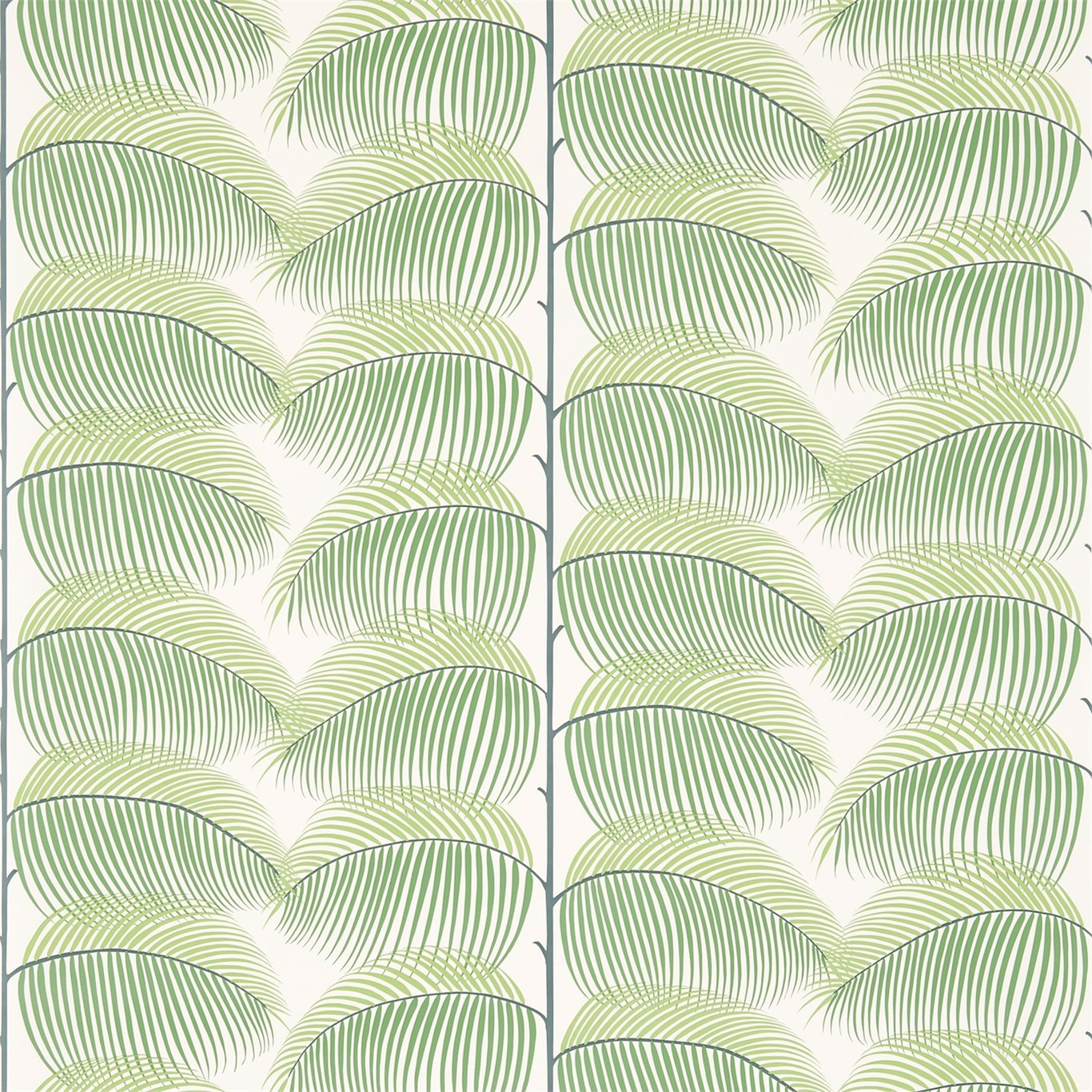 Sanderson Manila Green/Ivory 213367 Wallpaper DVOY213367