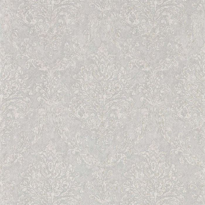 Sanderson Riverside Damask Dove/Silver 216289 Wallpaper DWAP216289