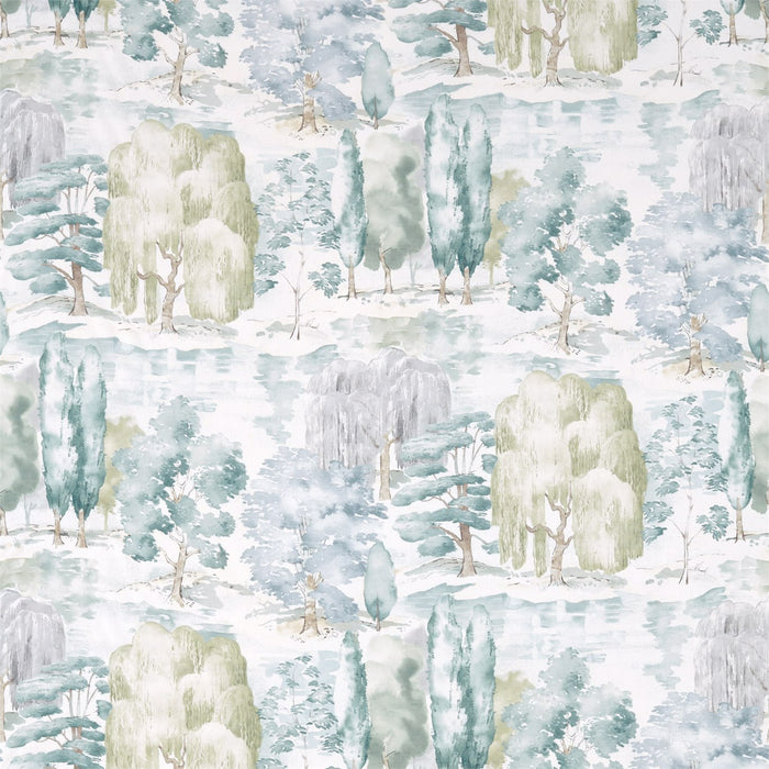 Sanderson Waterperry Mint 226266 Fabric DWAP226266