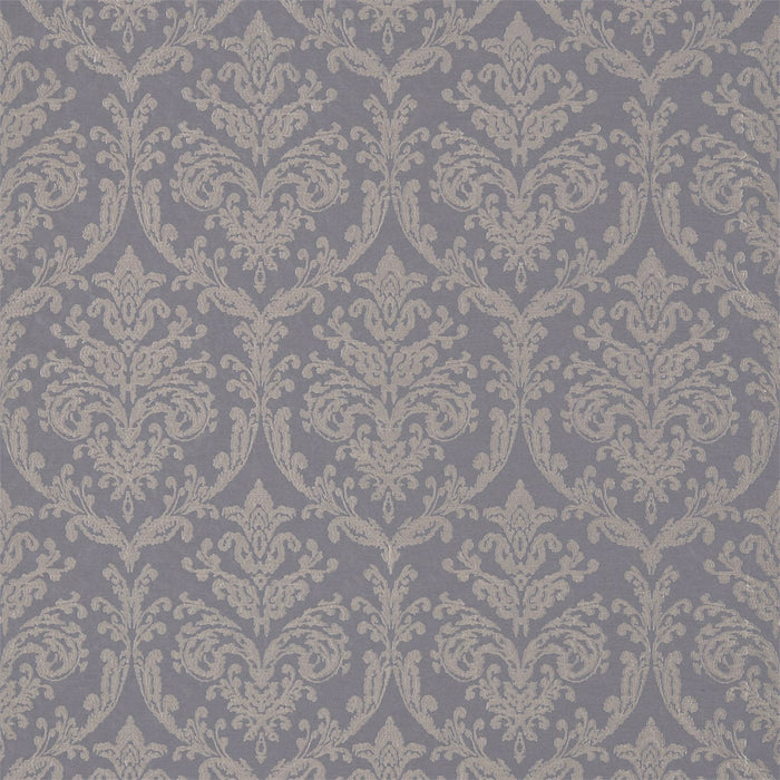 Sanderson Riverside Damask Pewter 235929 Fabric DWAP235929