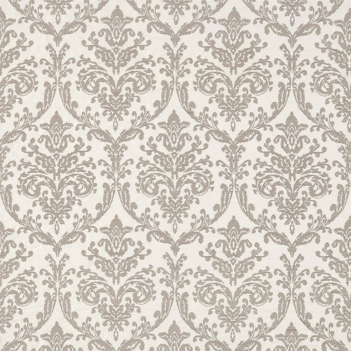 Sanderson Riverside Damask Silver 235931 Fabric DWAP235931